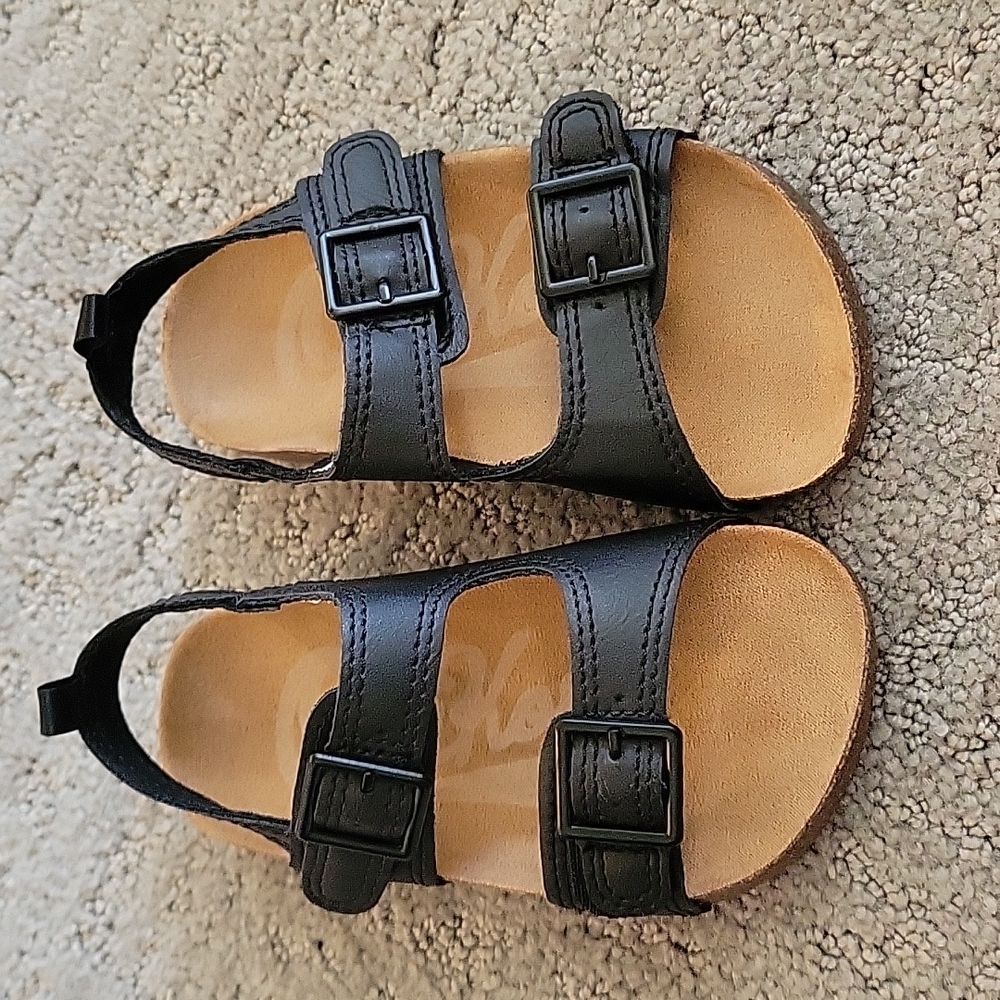 Black Toddler Sandals